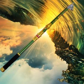 Wholesale manufacturers of glass steel pole rod fishing rod fishing rod shot super hard fishing rod fishing rod wholesale market (Option: 2.4)