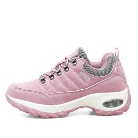 Sneakers Air Cushion Sole Casual Shoes (Option: Pink-39)