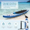 Enjoy Wonderful Water Sports 11-Feet Inflatable Adjustable Surfing Paddle Board
